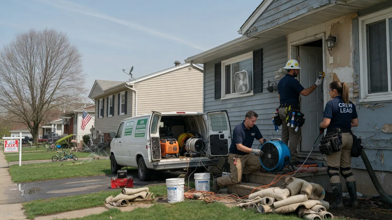 Flood Cleanup in Baroda, MI near me