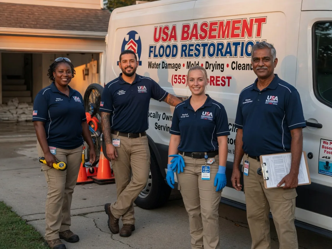 Basement Flood Cleanup company in Baroda, MI